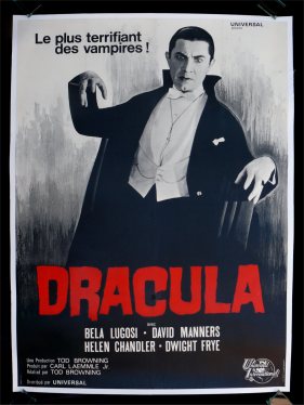 Dracula movie poster (French)